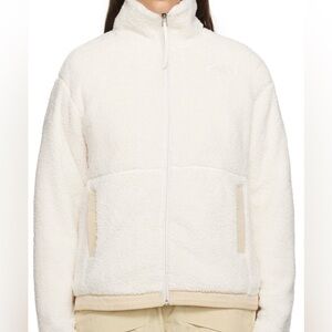 The North Face White Campshire Fleece Jacket